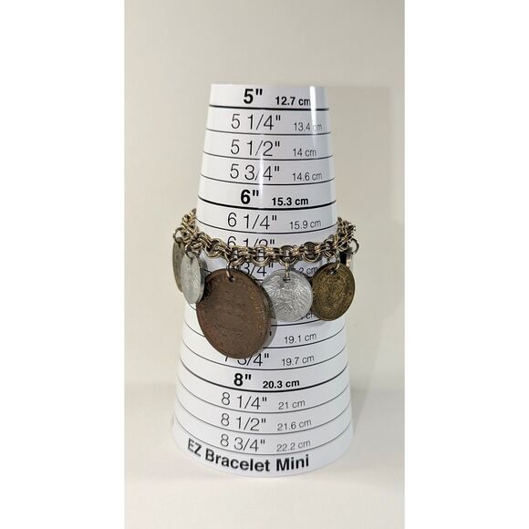 Coin Bracelet Varied Countries - Picture 5 of 9